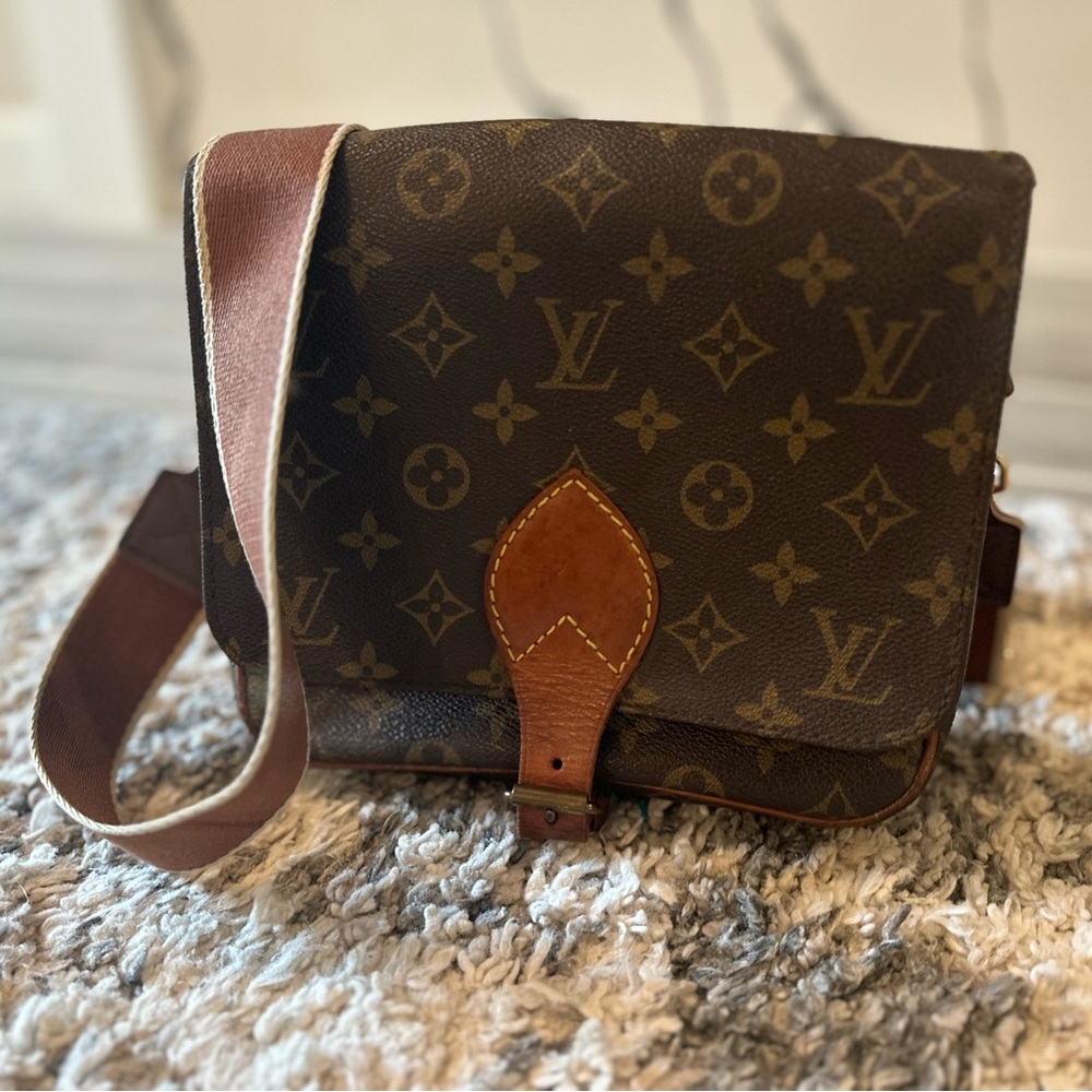 Louis Vuitton Brown Monogram Crossbody Bag